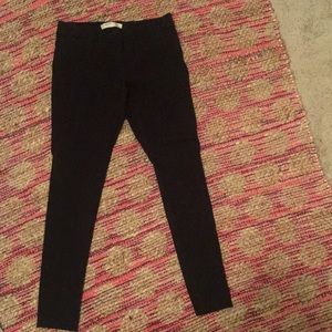 Black skinny dress pants